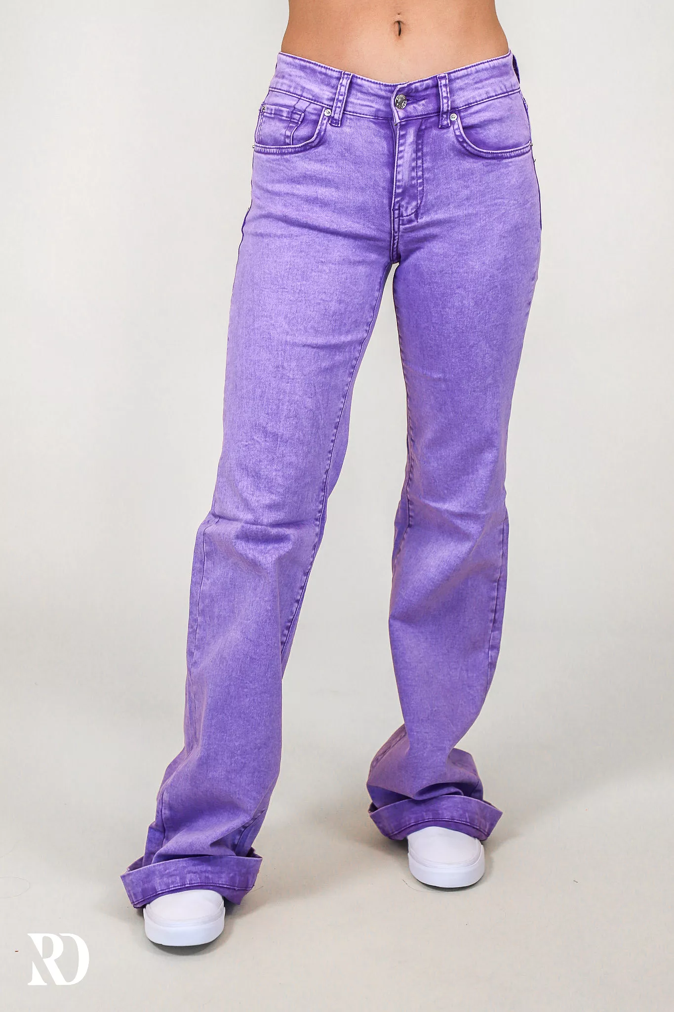 AMETHYST SIGNATURE TROUSER DENIM