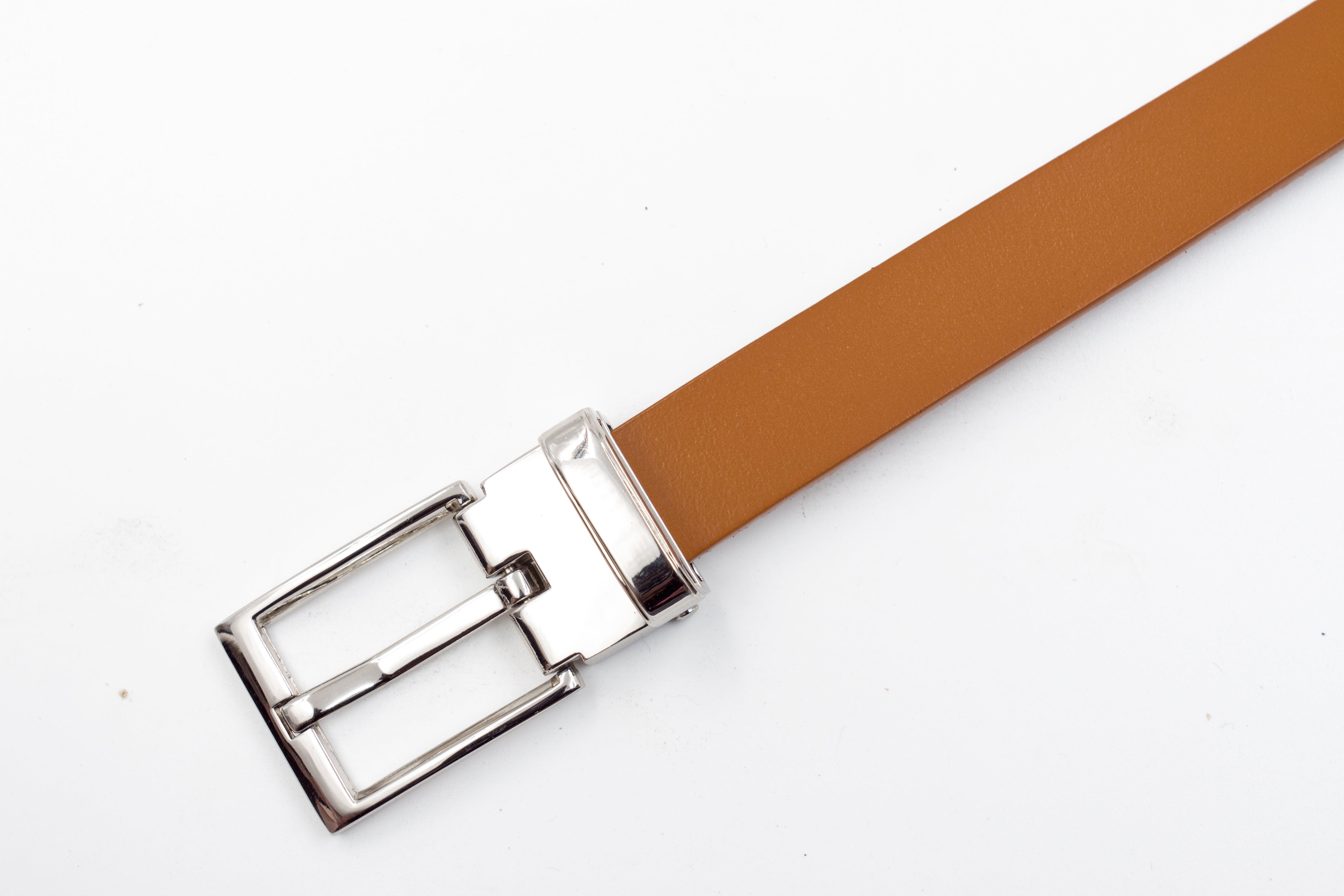 Baby / Boys Tan Clasp Belt