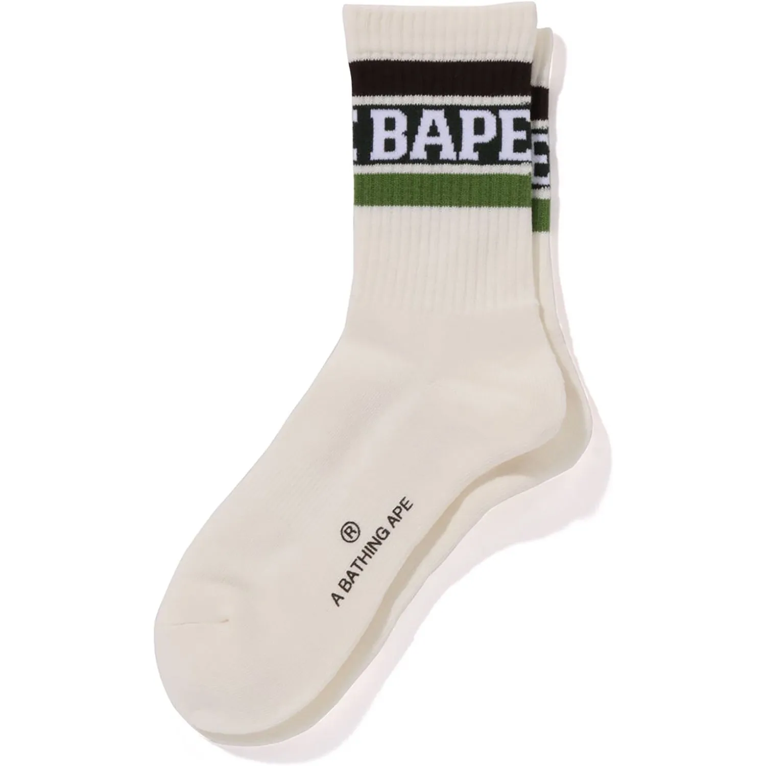 BAPE LINE SOCKS MENS