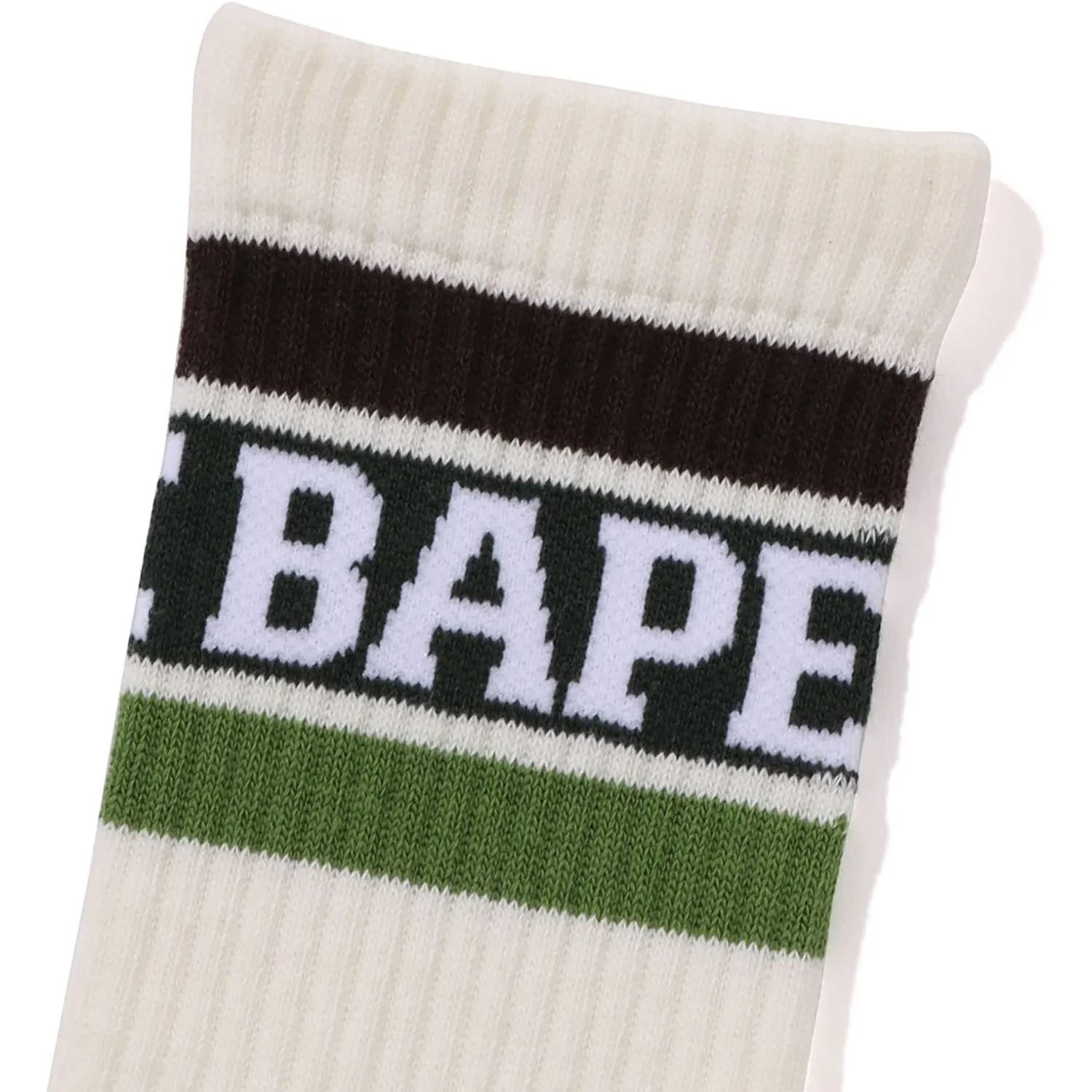 BAPE LINE SOCKS MENS