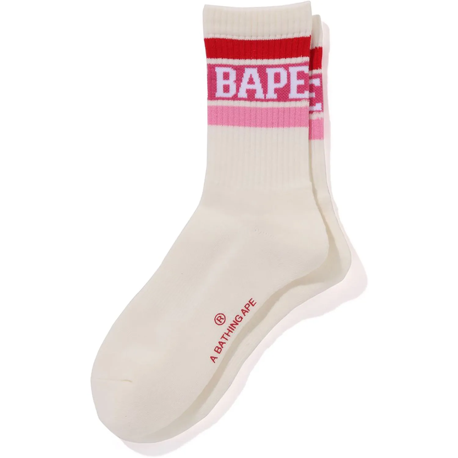 BAPE LINE SOCKS MENS