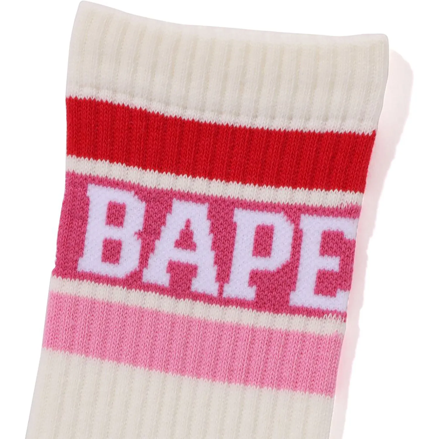 BAPE LINE SOCKS MENS