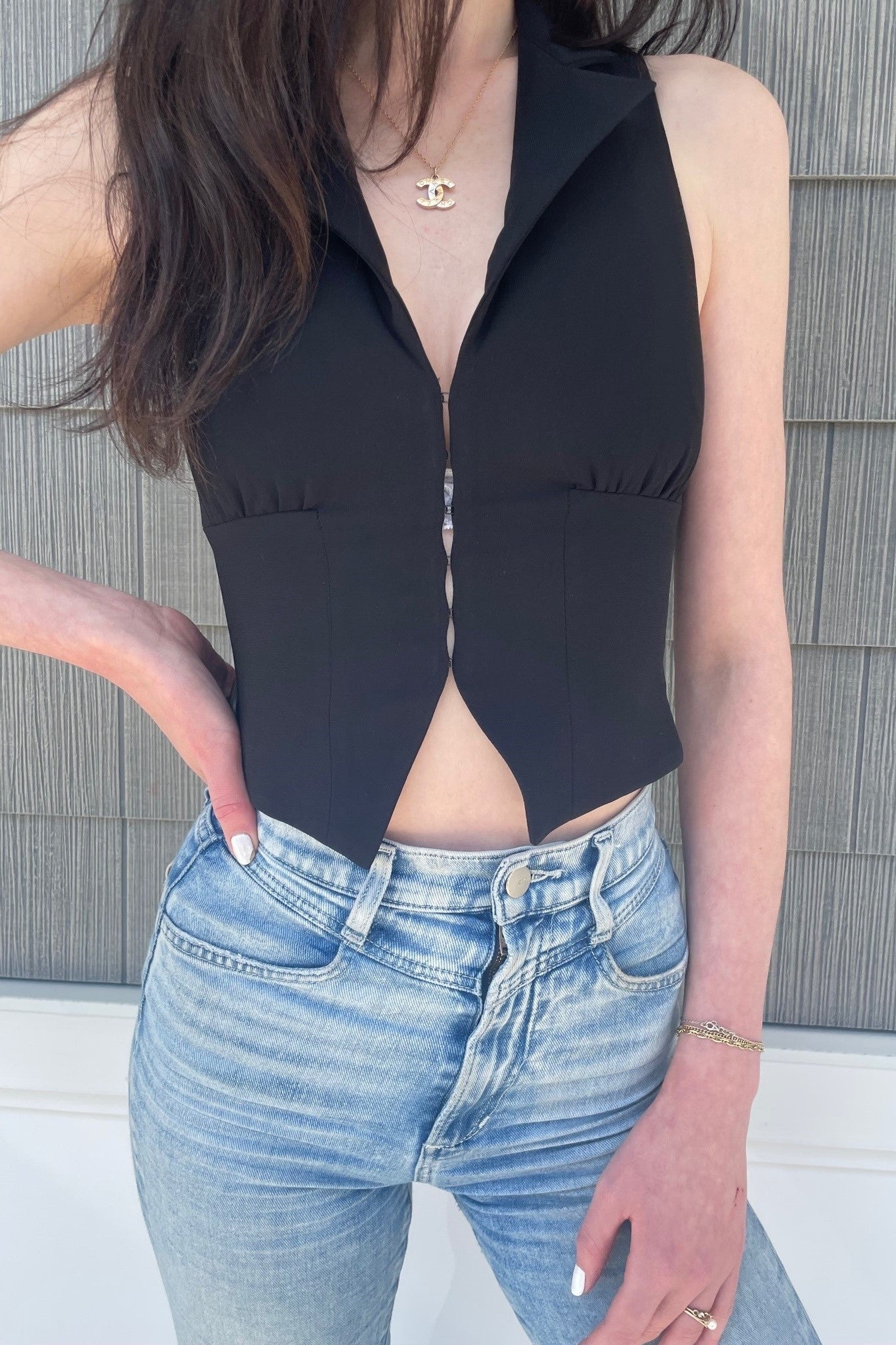 Black Alsie Top