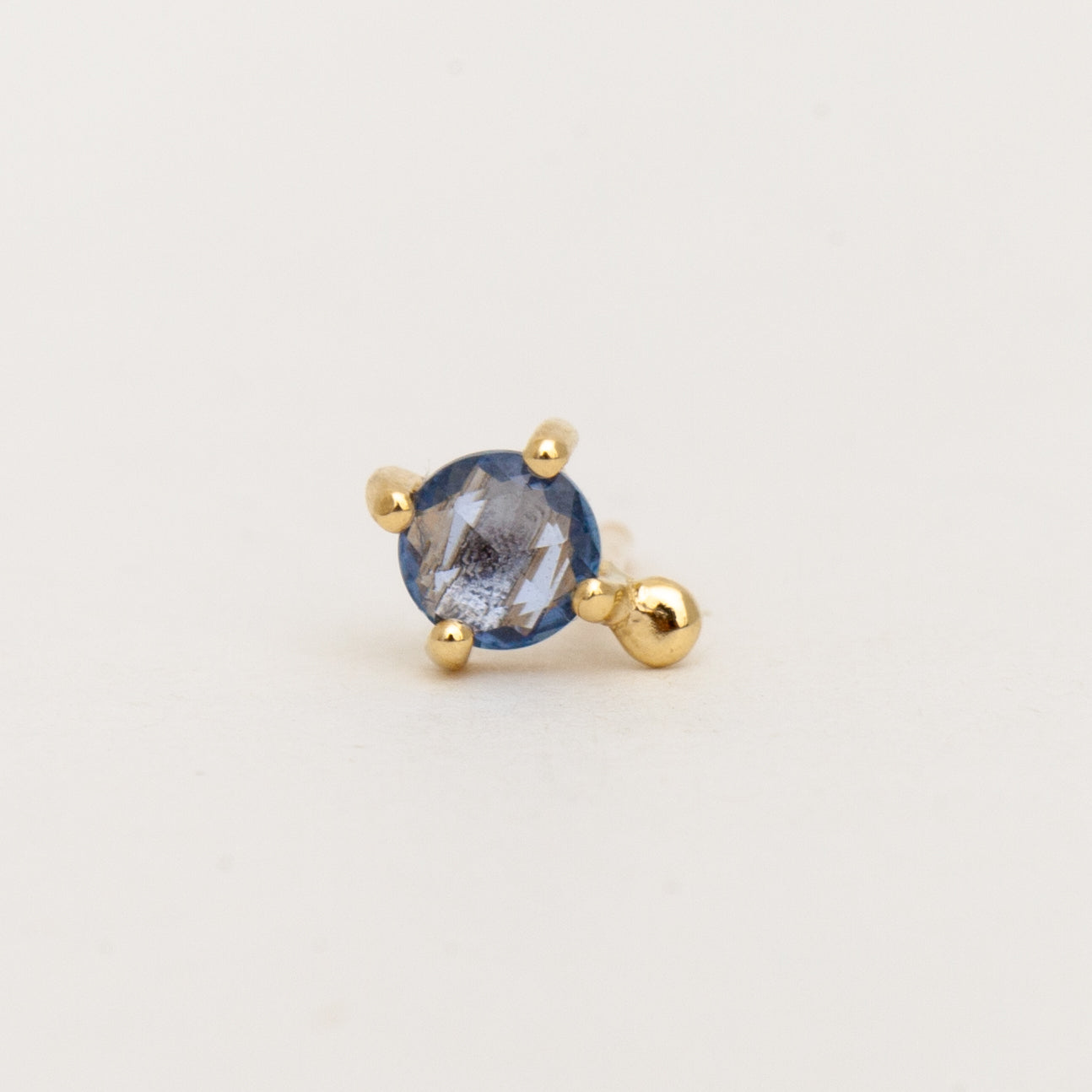 Blue Sapphire Aria Stud