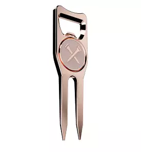 Blue Tees 6-In-1 Divot Tool Rose Gold