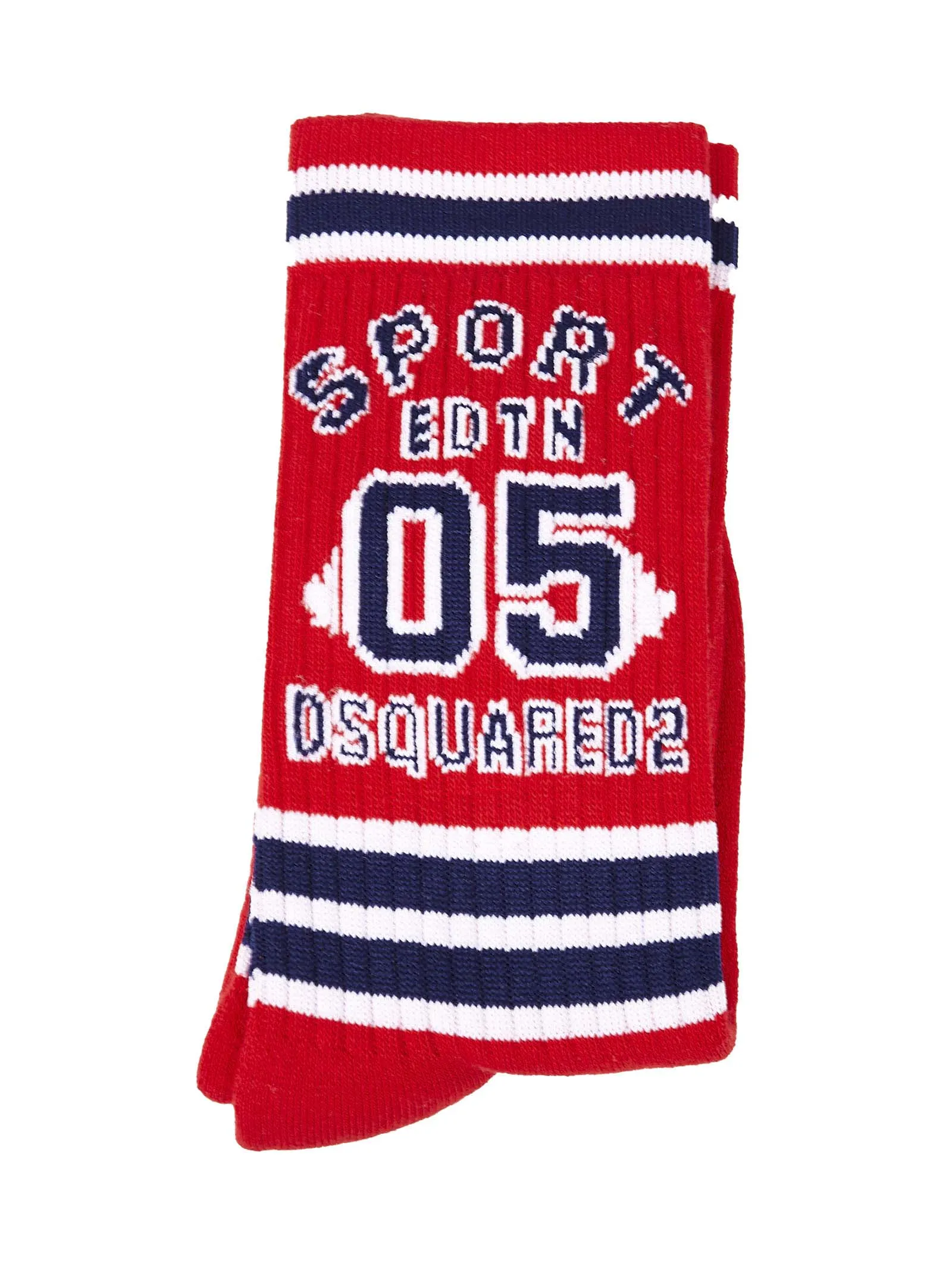 Dsquared2 Kids Intarsia-Knit Socks