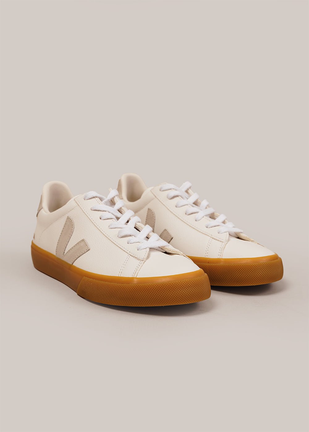 Extra-White Natural Campo Sneakers