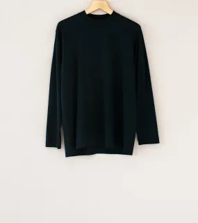 Fil Melange 'Woods Long Sleeve Pullover' (Navy Wool)