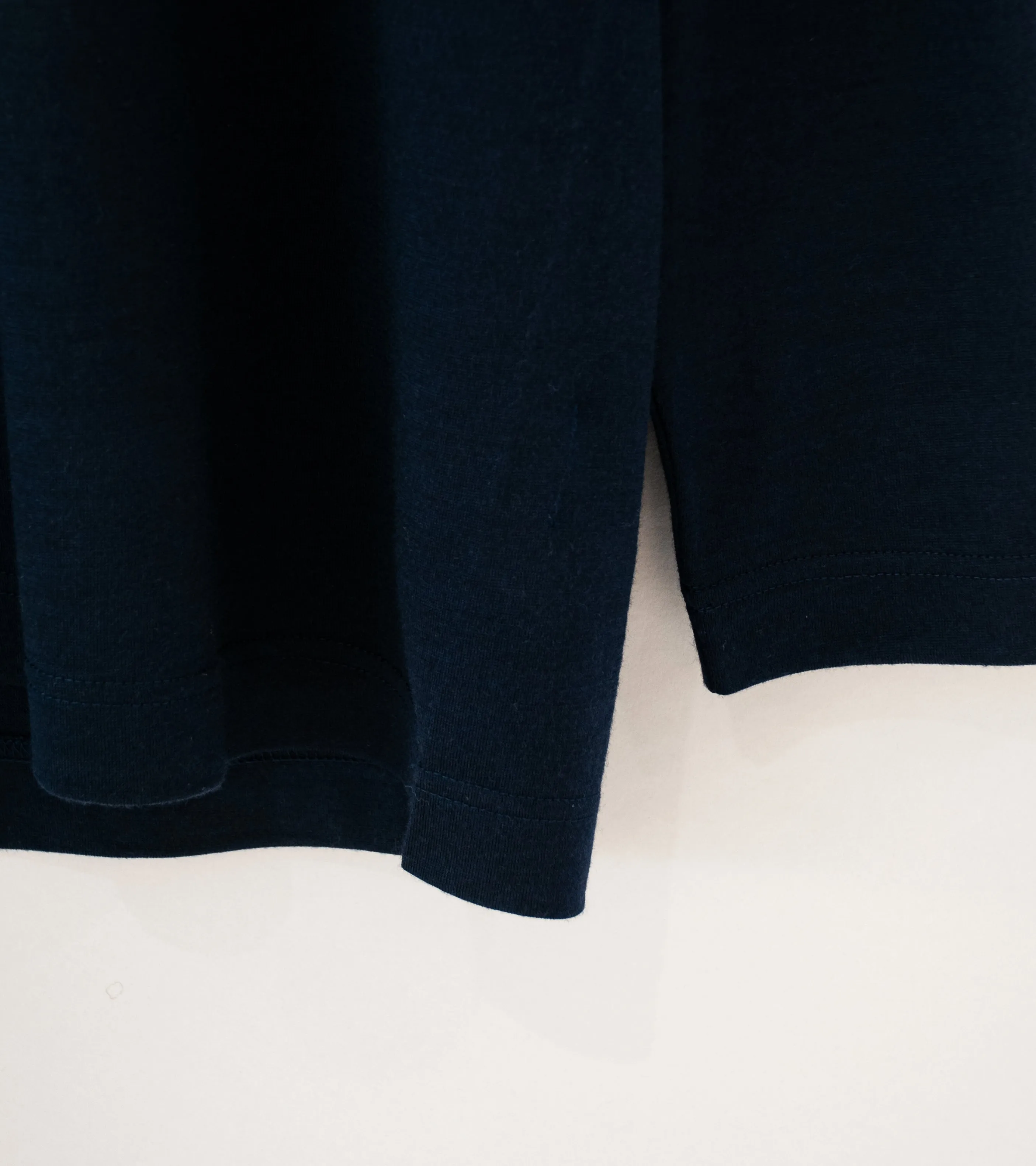 Fil Melange 'Woods Long Sleeve Pullover' (Navy Wool)