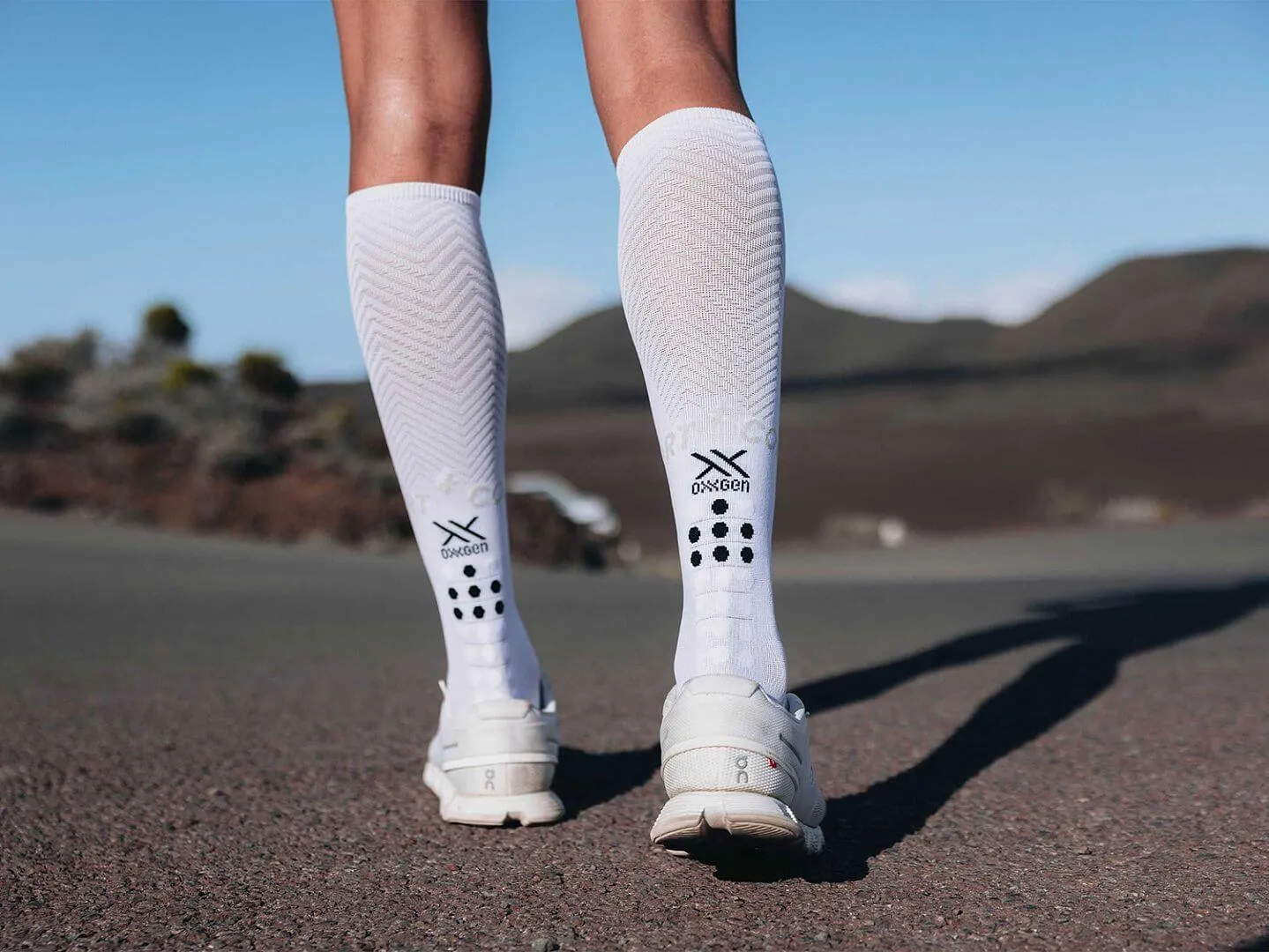 Full Socks OXYGEN White