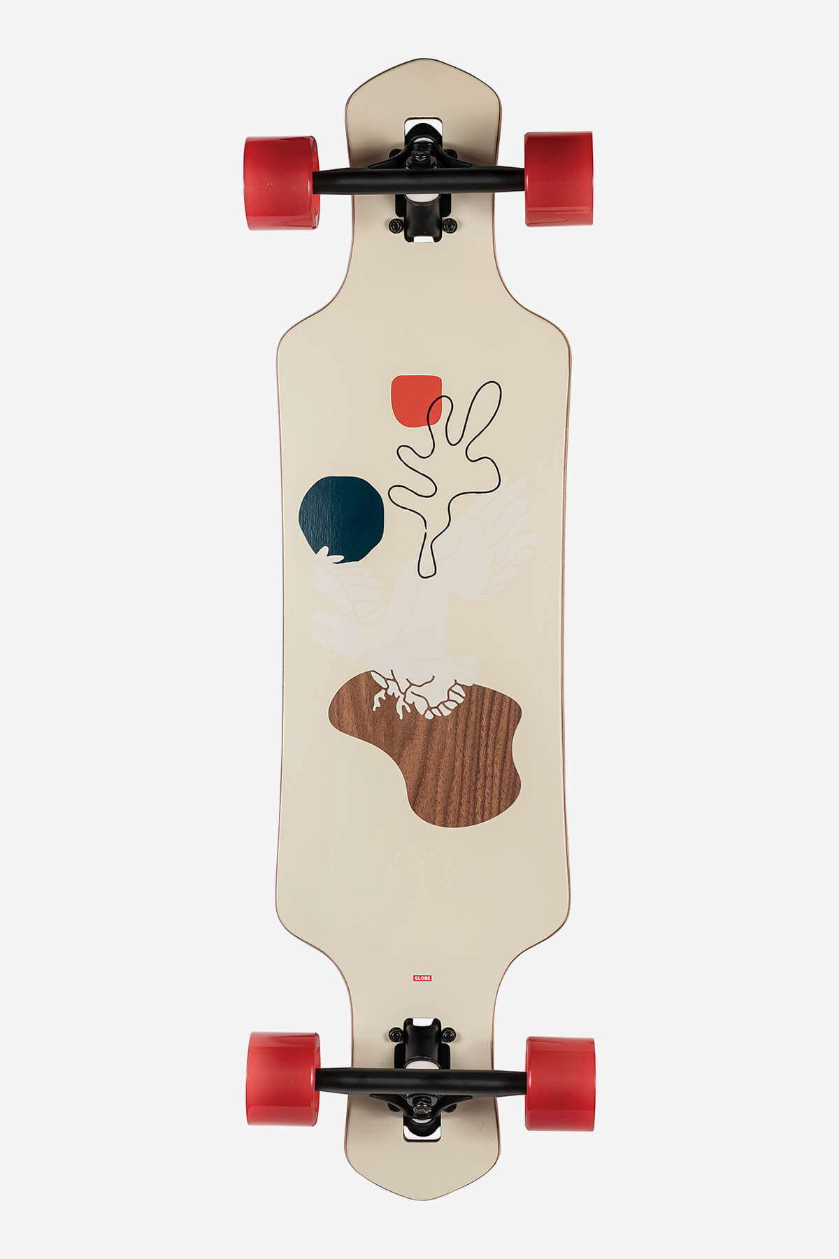 Geminon - Walnut/Cockatoo - 35 Longboard