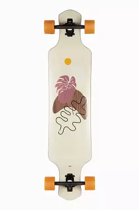 Geminon - Walnut/Monstera - 40 Rock Longboard