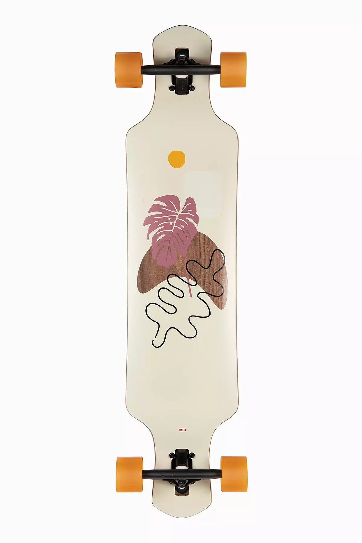 Geminon - Walnut/Monstera - 40 Rock Longboard