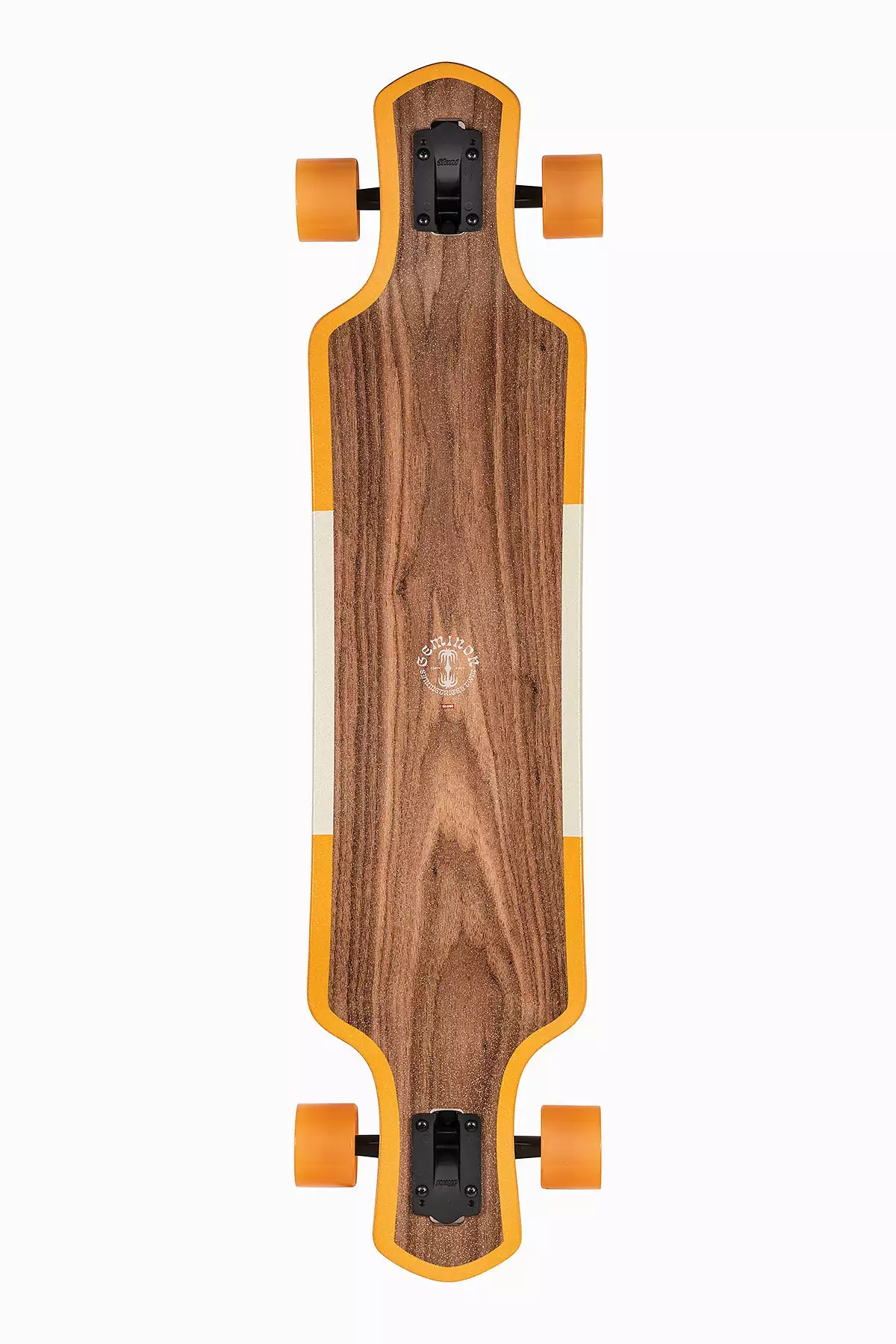 Geminon - Walnut/Monstera - 40 Rock Longboard