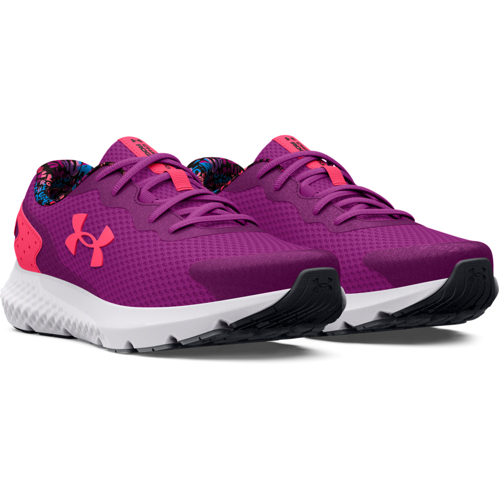 Girls' Under Armour Youth Charged Rogue 3 Glitter