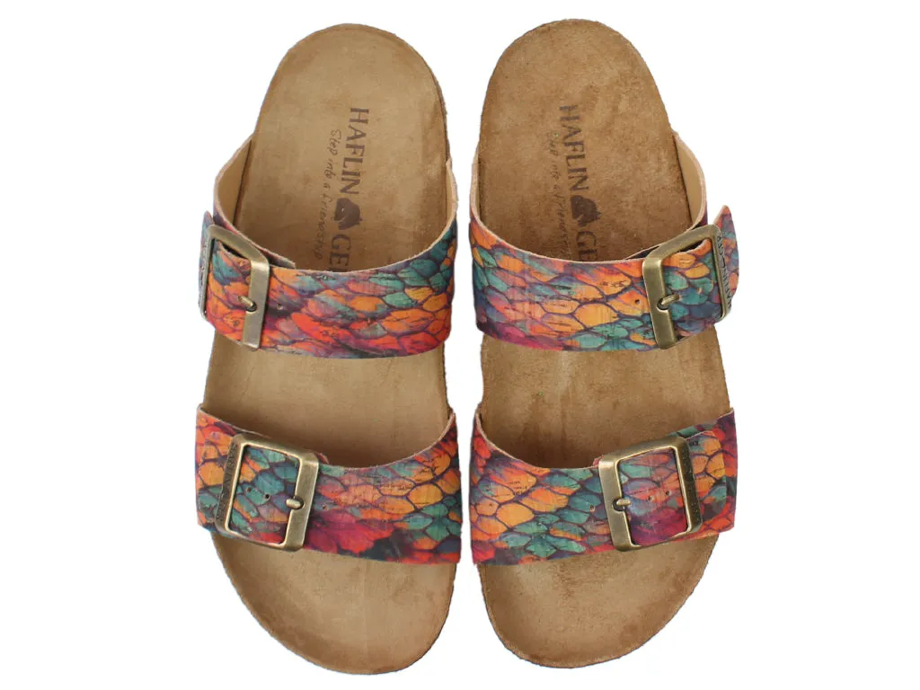 Haflinger Sandals Andrea Feather