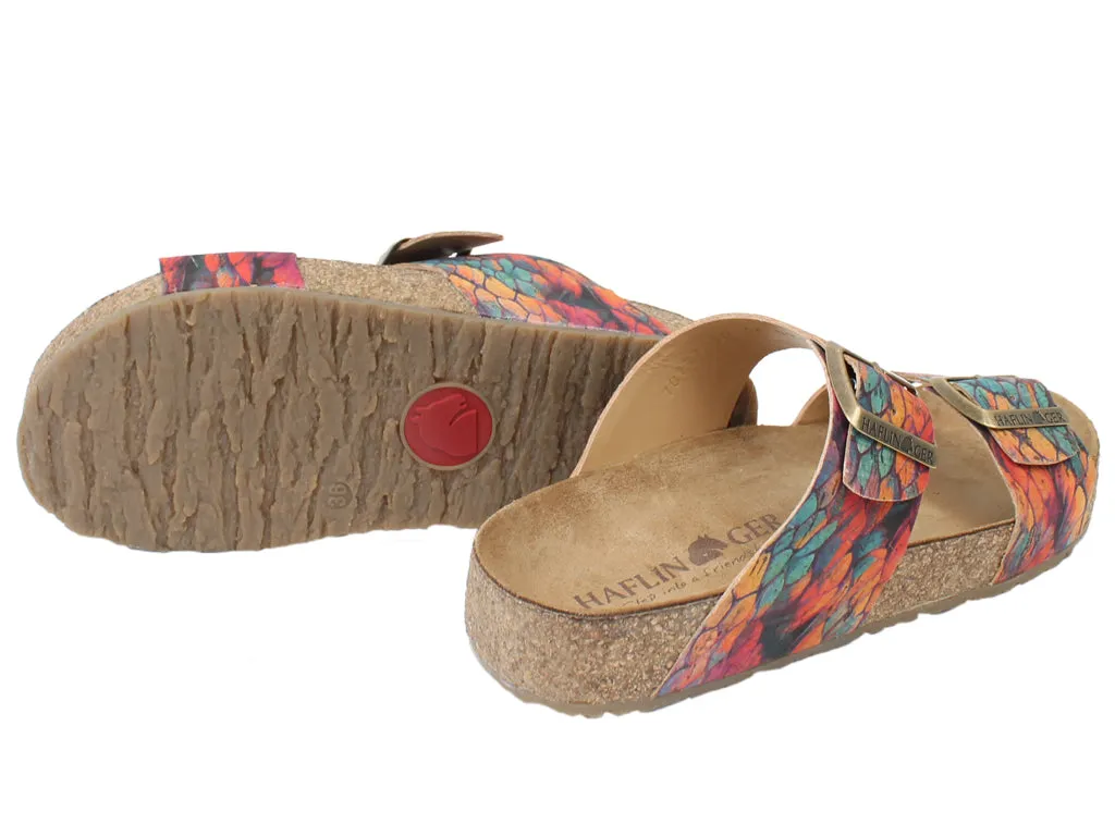 Haflinger Sandals Andrea Feather