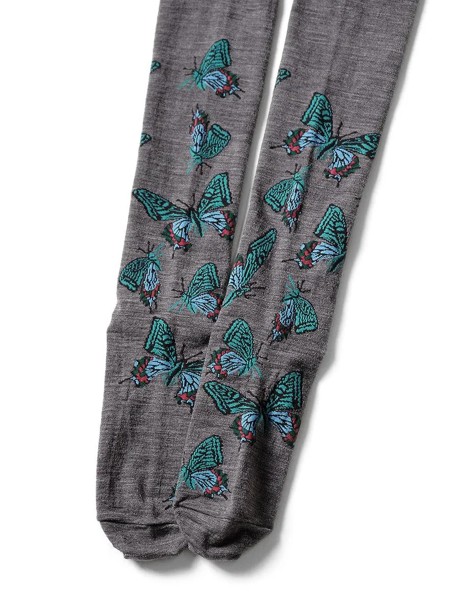 Kapital Wool Butterfly Tits Socks women