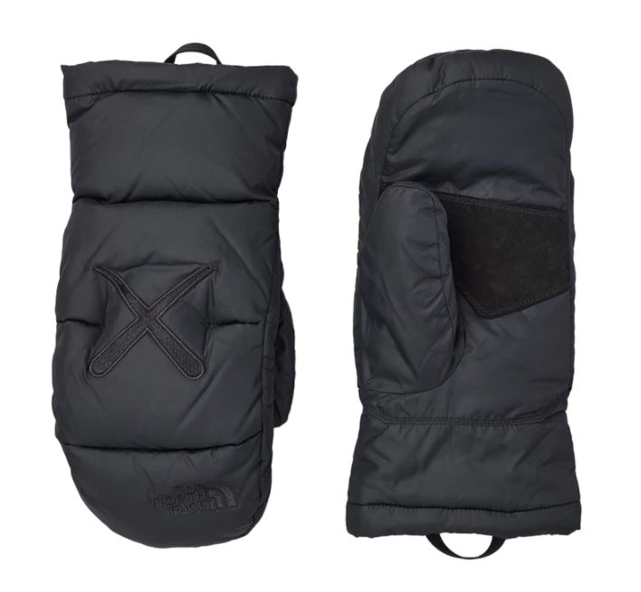 KAWS x The North Face Gloves Black