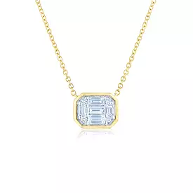 KWIAT Sunburst Pendant with Diamonds