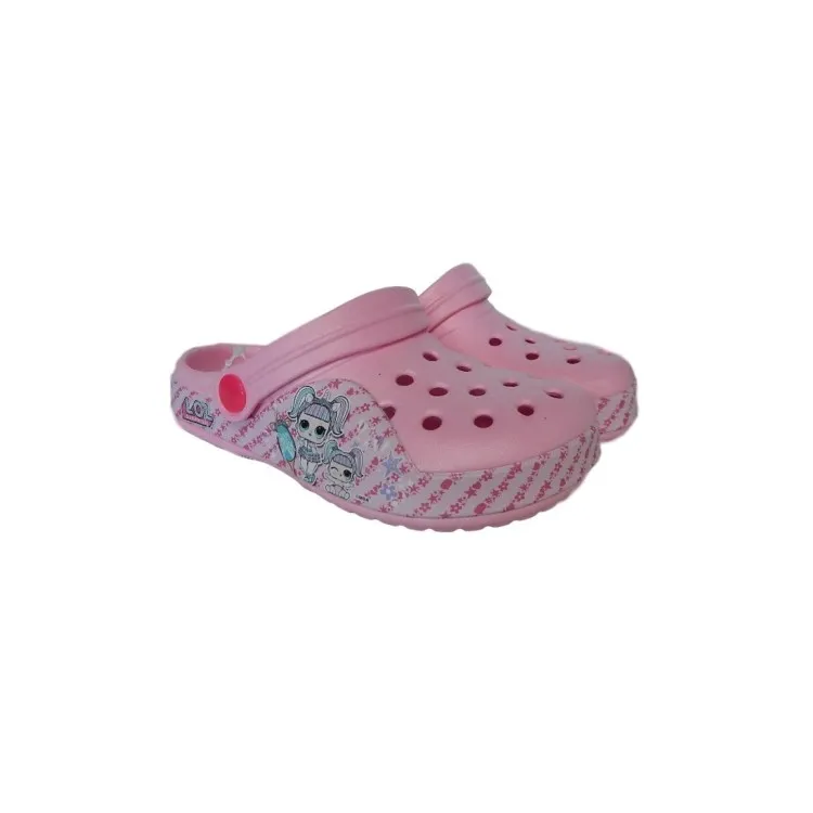 LOL Surprise LOP922806 Ciabatte Bambina Clogs Mare Piscina Casa Rosa