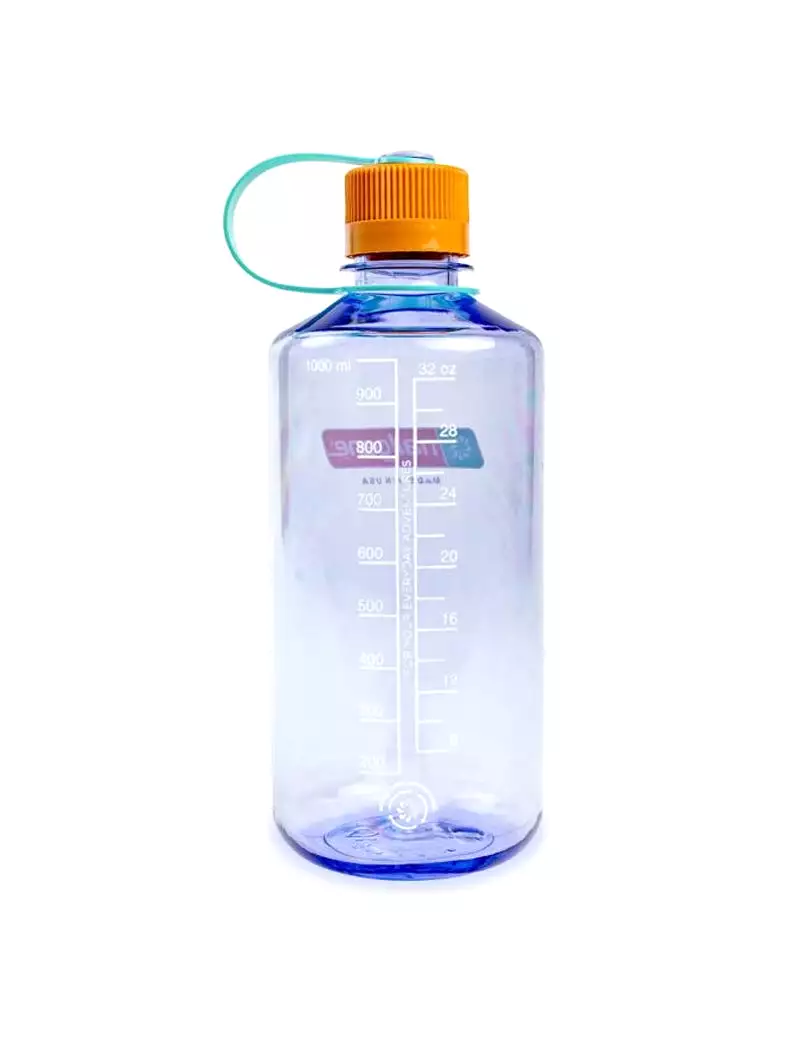 Nalgene Narrow Mouth 1L Tritan Sustain Bottle Amethyst