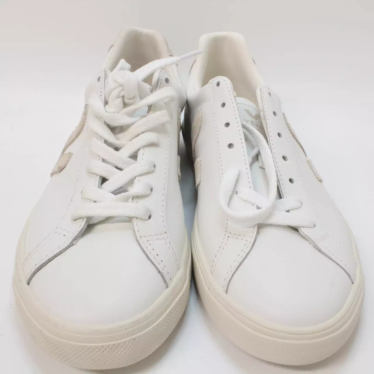 Odd Sizes - Veja Esplar Extra White Sable F - UK Sizes Right 7/ Left 6