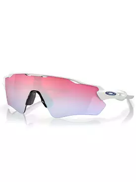 Radar EV Path Polished White/Prizm Snow Sapphire Sunglasses