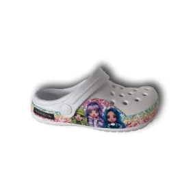 Rainbow High RMP9203 Clogs Sabot Bambina Mare Piscina Casa Bianco