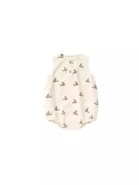 Rylee & Cru - Sailboats Beau Romper