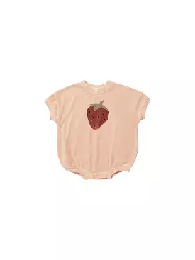 Rylee & Cru - Strawberry Noah Romper