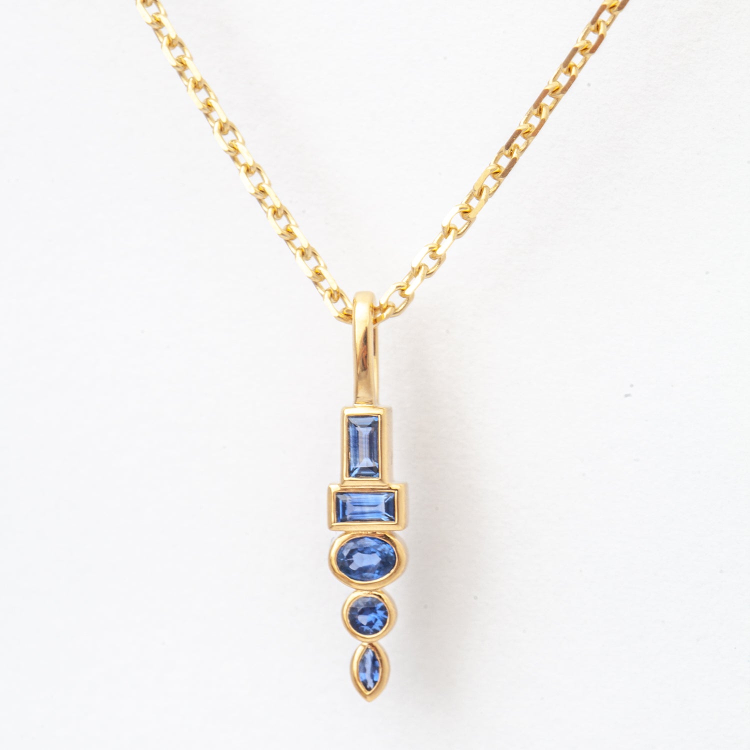 Sapphire Monroe Totem Pendant