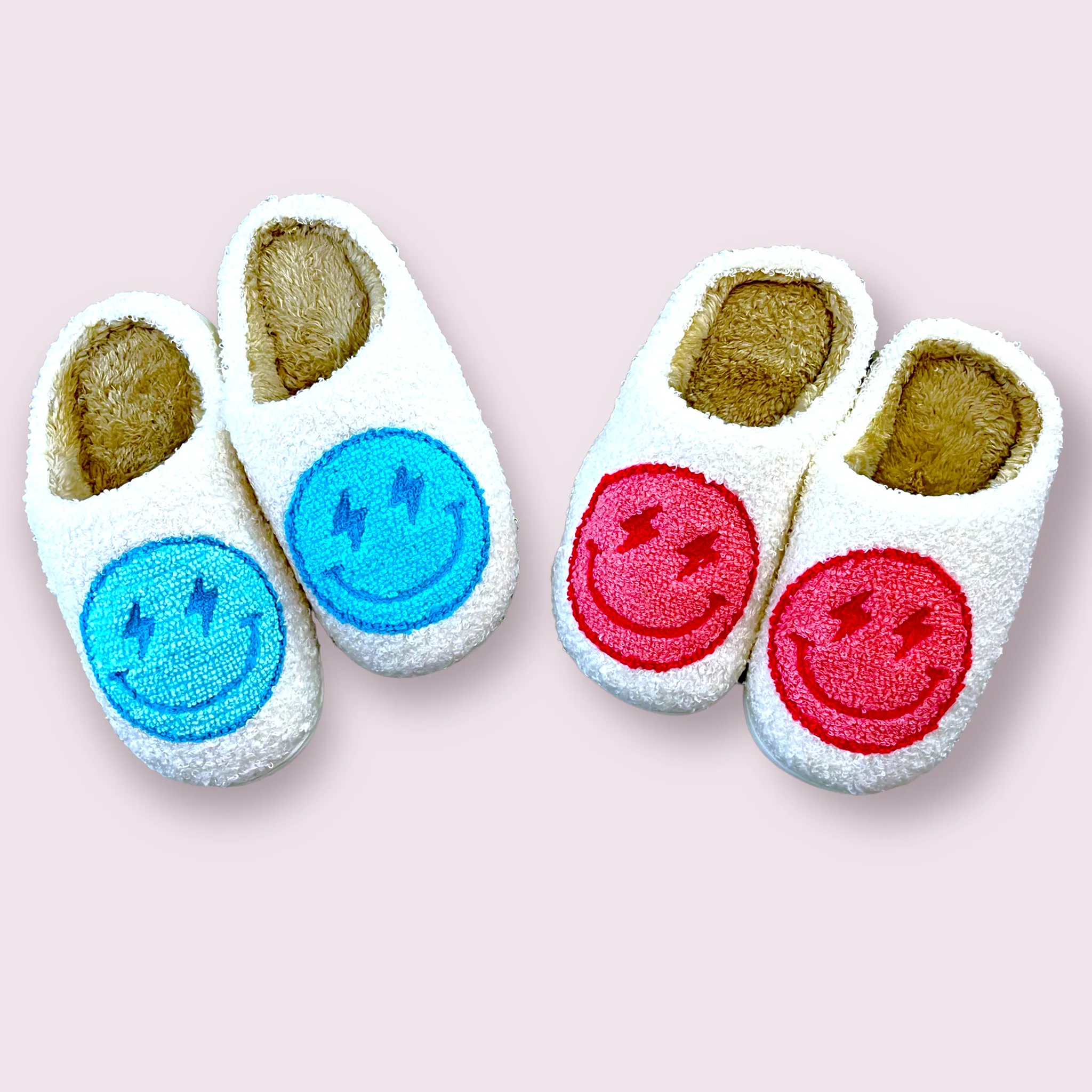 Soho Happy Face Lightening Eyes Kids Slippers