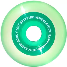 Spitfire Sapphire Clear Green Wheels 90D 53mm