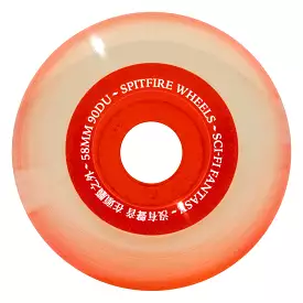 Spitfire Wheels x Sci-Fi Fantasy Sapphire Orange 58mm 90a