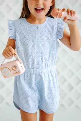 The Beaufort Bonnet Company - Buckhead Blue Marion Rose Romper