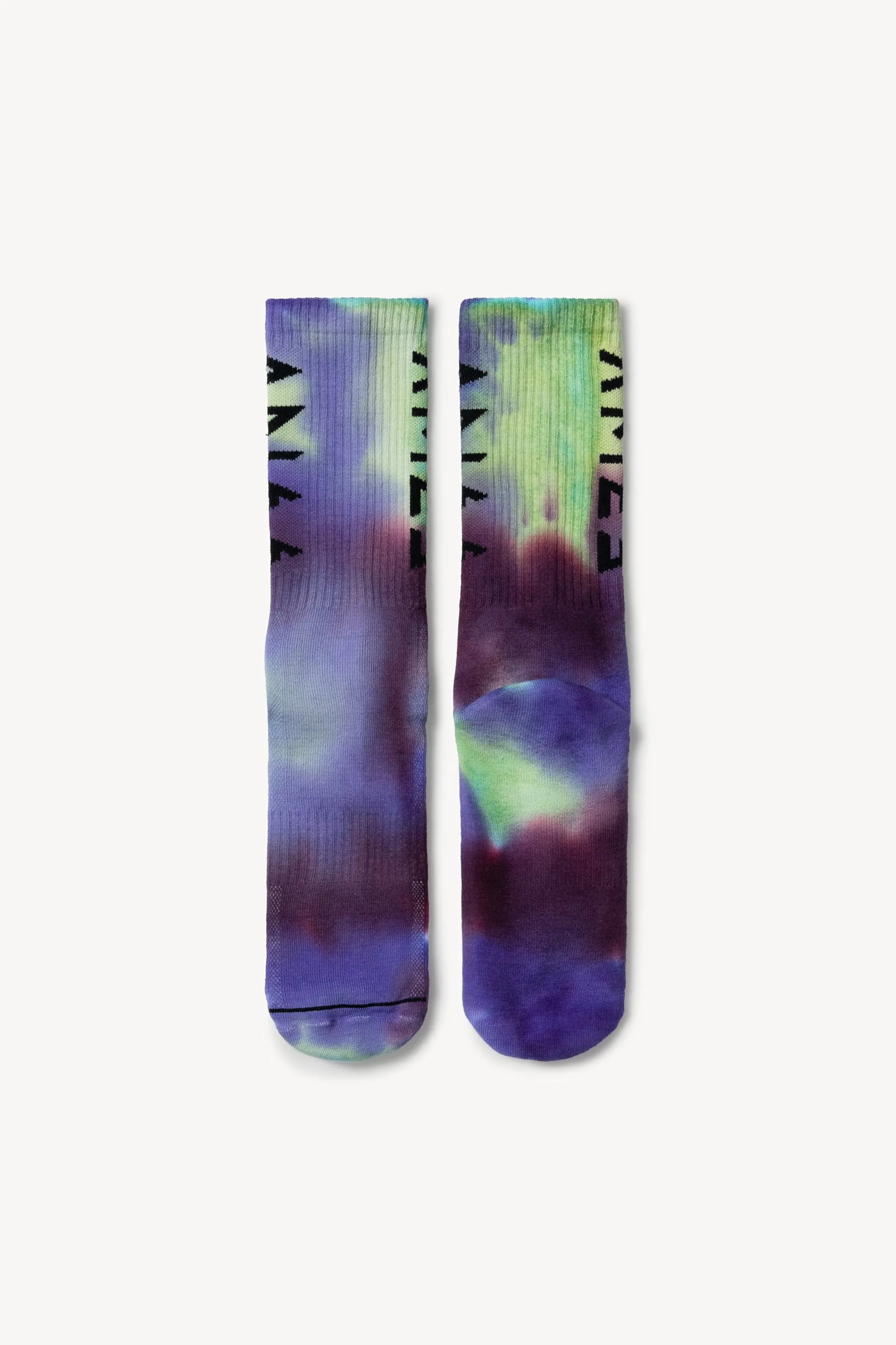 Tie Dye Rune Sock