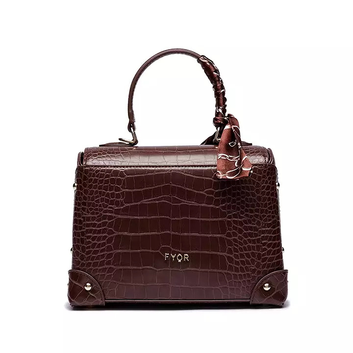 Top Handle Handbag With Clasp TK 22474