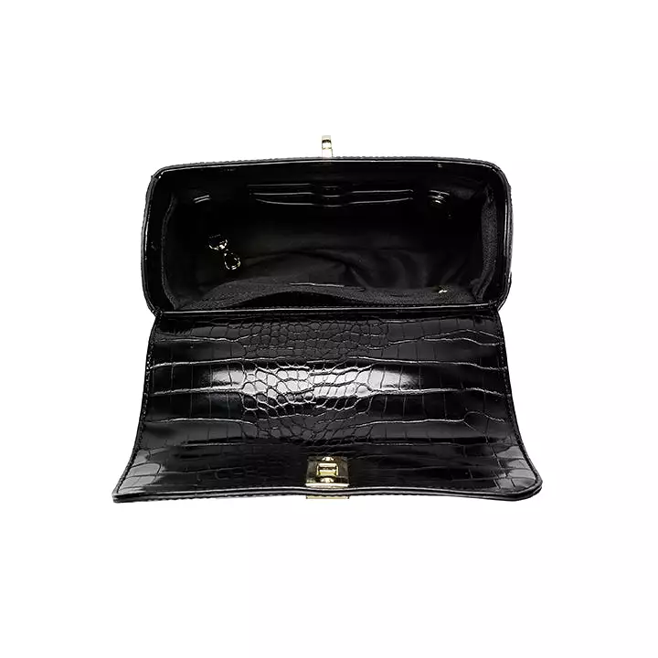 Top Handle Handbag With Clasp TK 22474