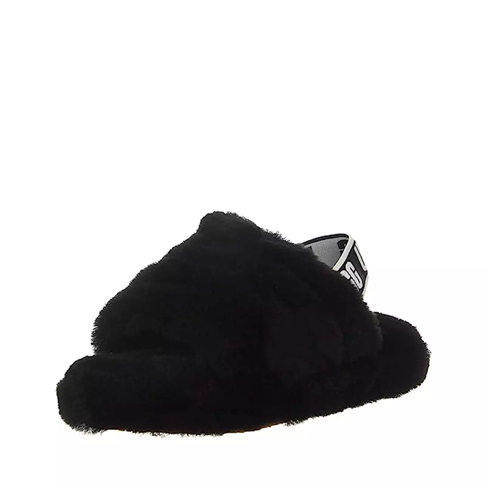 UGG Kid's Fluff Yeah Slide 1098494K (Black)