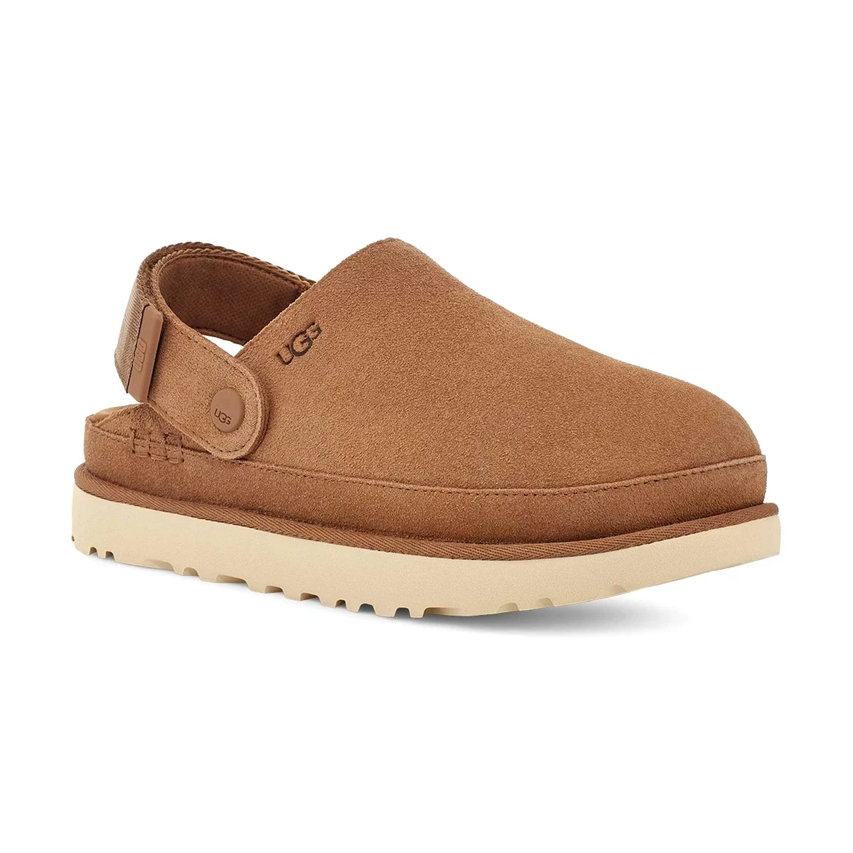 UGG Women's Goldenstar Clog Chestnut Suede