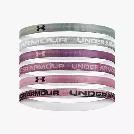 Under Armour Misty Purple 6pk Headbands