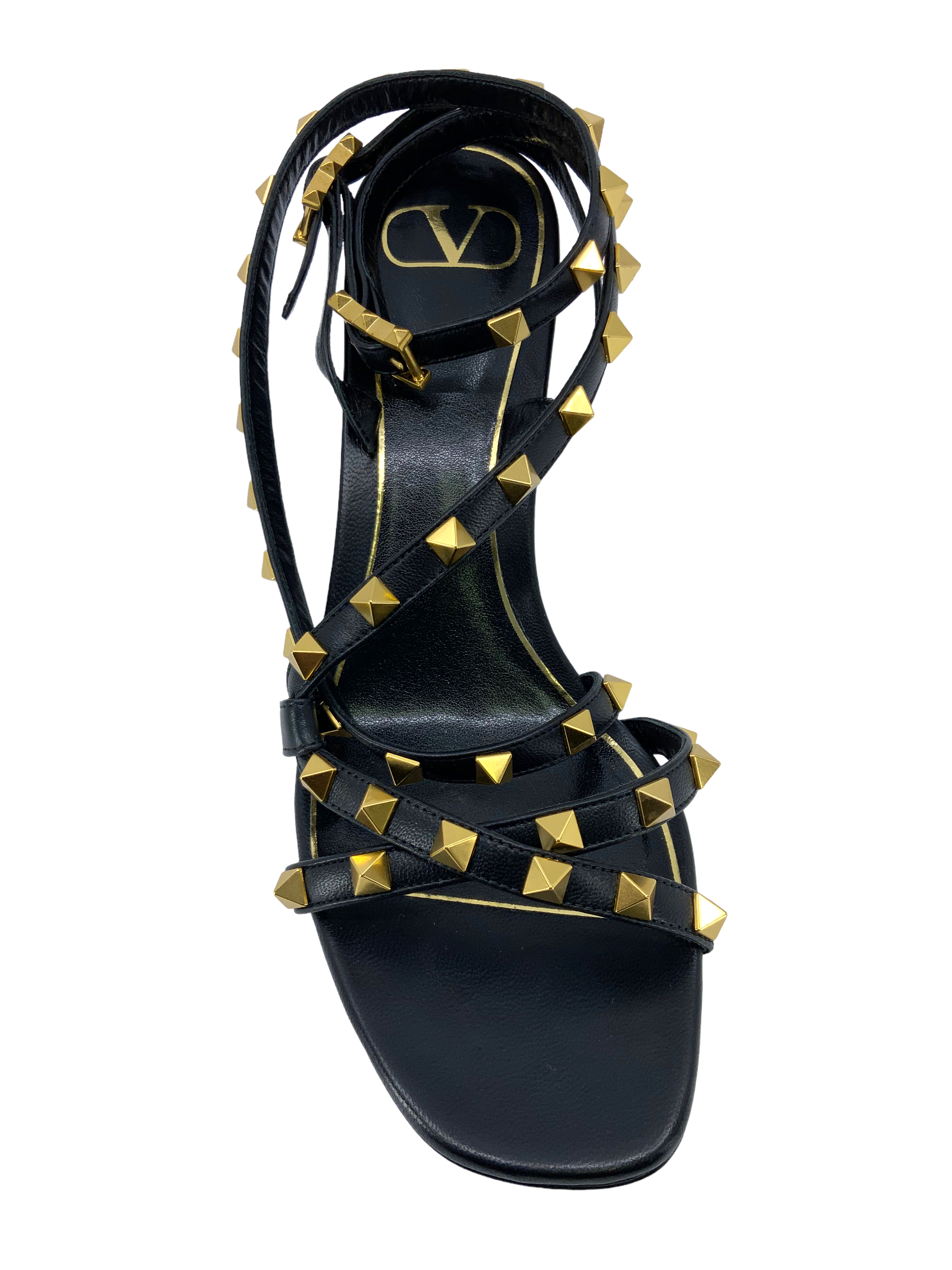 Valentino Garavani Rockstud Stud Sandal Size 8.5