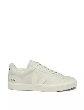 Veja Womens Campo Fured Chromefree Leather Trainer Full Pierre