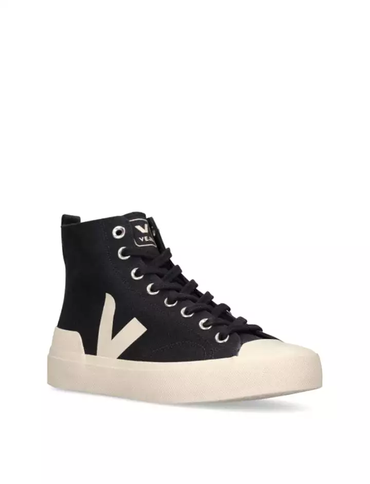 Veja Womens Wata II Canvas Black Pierre