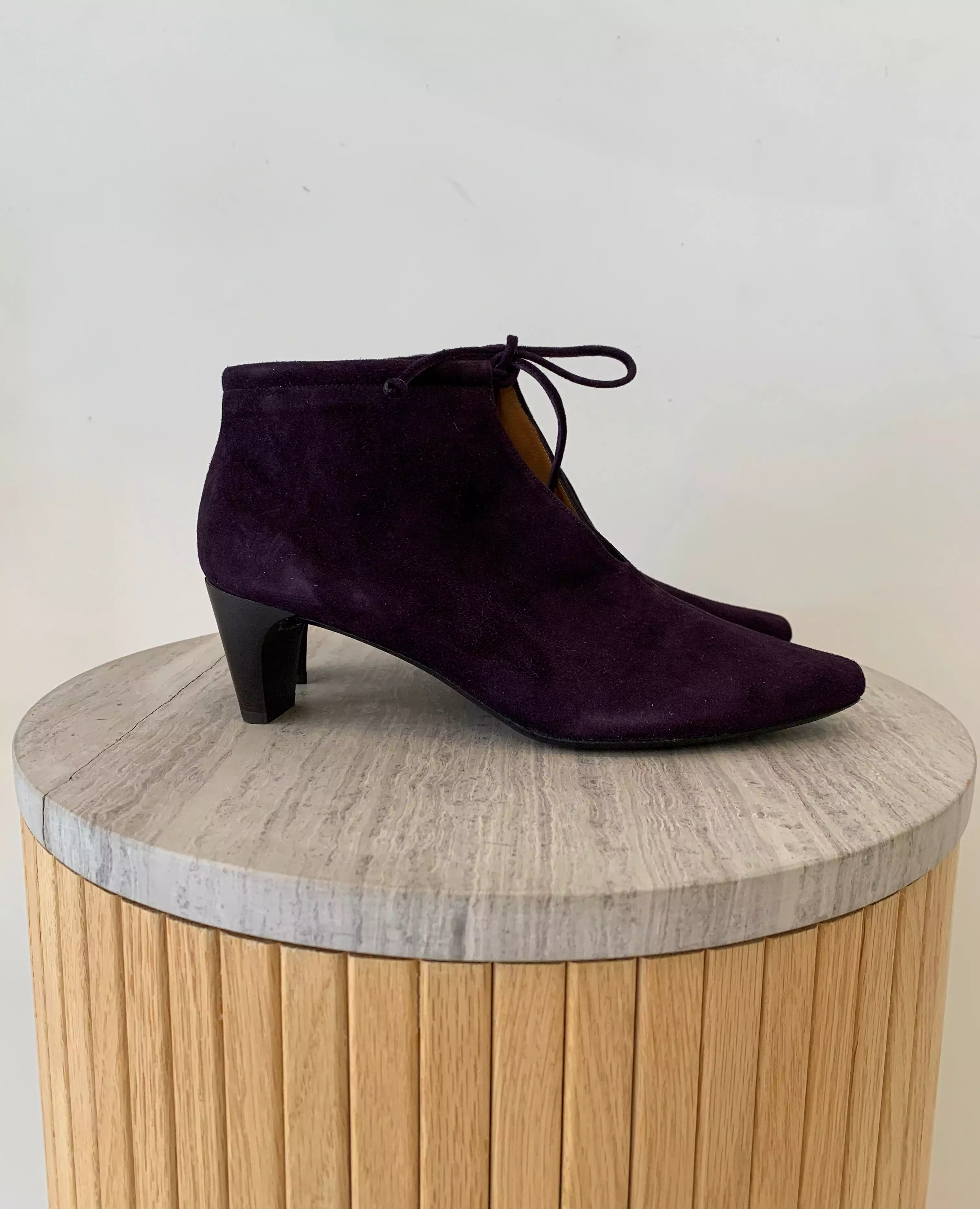 Warehouse Sale - Waffles Bootie Amethyst Suede