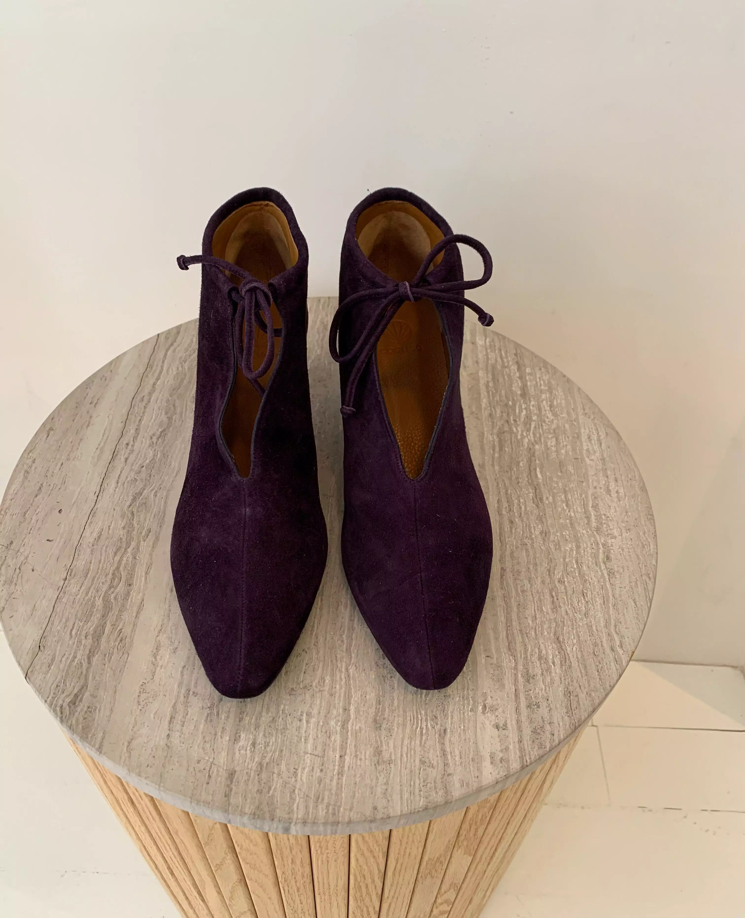 Warehouse Sale - Waffles Bootie Amethyst Suede