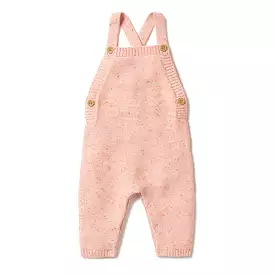 Wilson & Frenchy Knitted Overall - Silver Peony Fleck