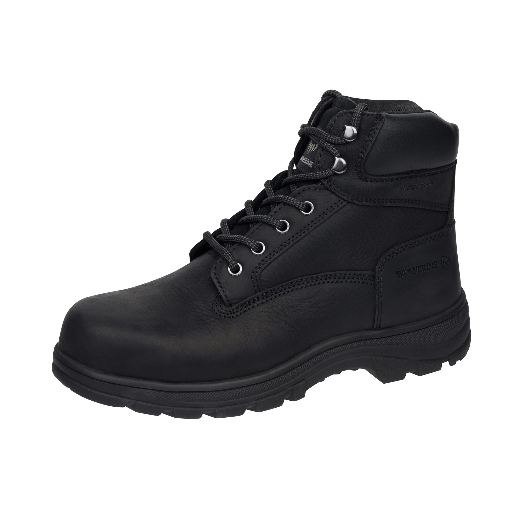 Wolverine Carlsbad 6 Inch Steel Toe Black