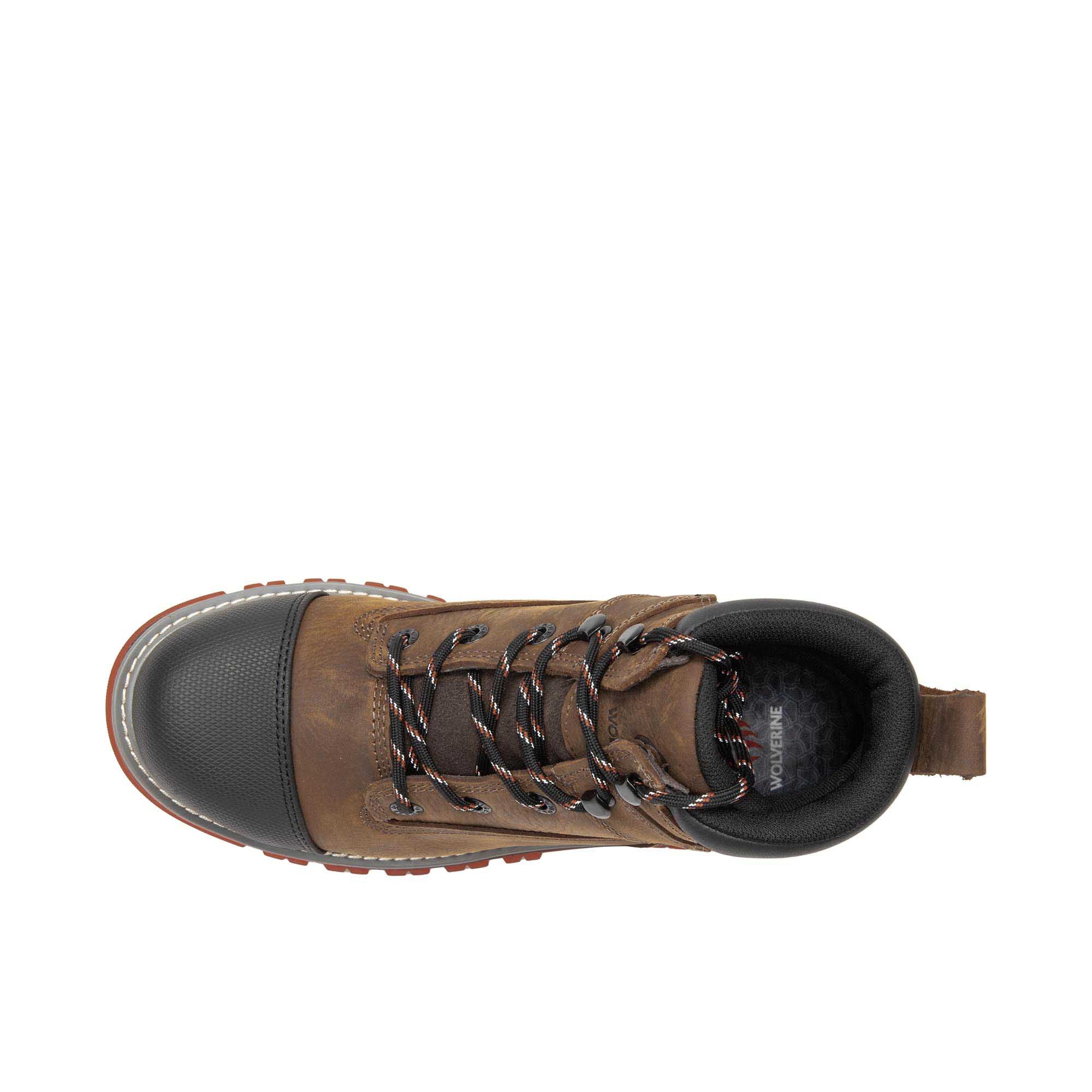 Wolverine Floorhand LX Cap Toe Steel Toe Sudan Brown